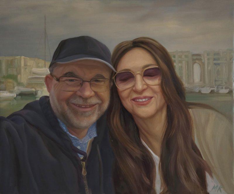Friends, Painting Knezevic Marija