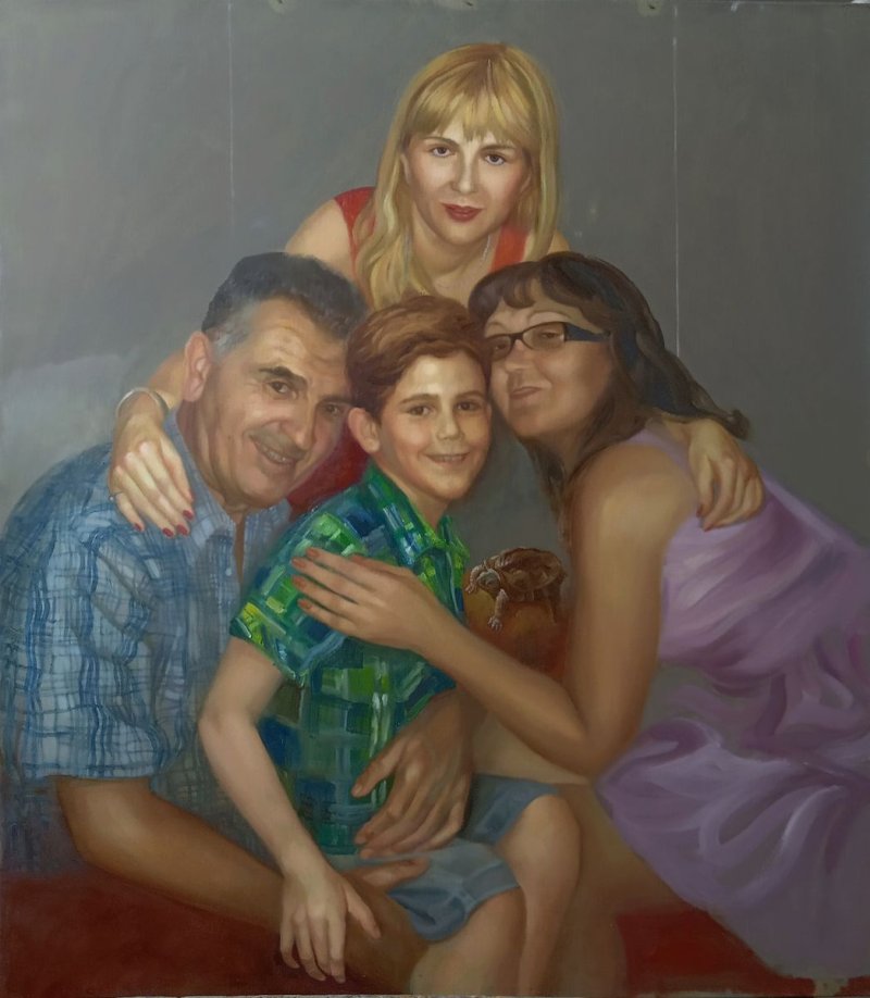 Porodični poryret, Slika Knezevic Marija