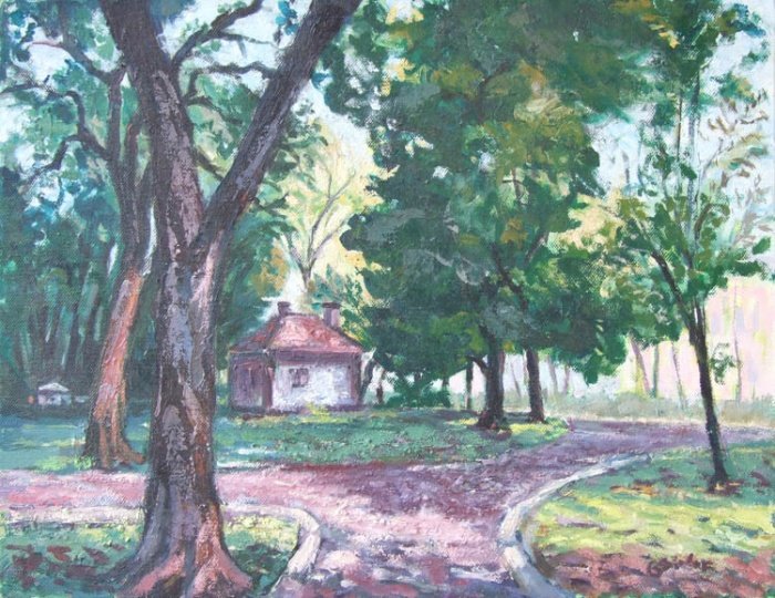 Beograd, Kalemegdan, Slika Stojović Zoran