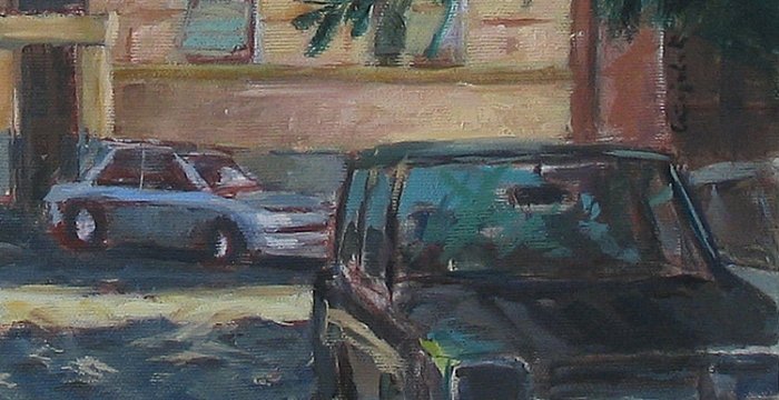 Belgrade, Kosancicev Venac 3, Painting Stojović Zoran