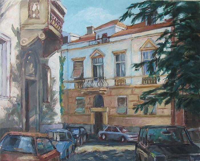 Belgrade, Kosancicev Venac 3, Painting Stojović Zoran