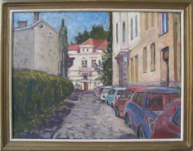 Belgrade Kosancicev Venac 5, Painting Stojović Zoran