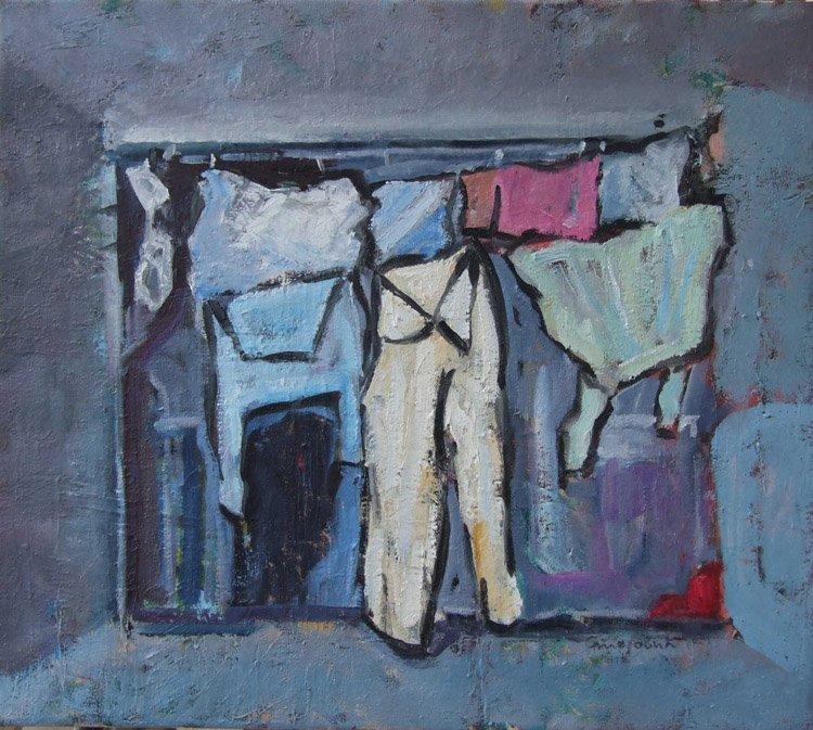 Postcard from Belgrade, Painting Stojović Zoran