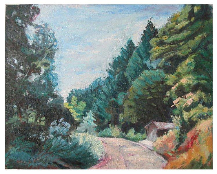 From Studenica, Painting Stojović Zoran