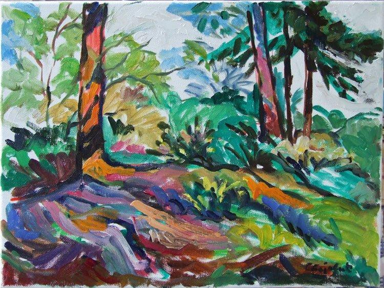 Voices of Spring, Painting Stojović Zoran