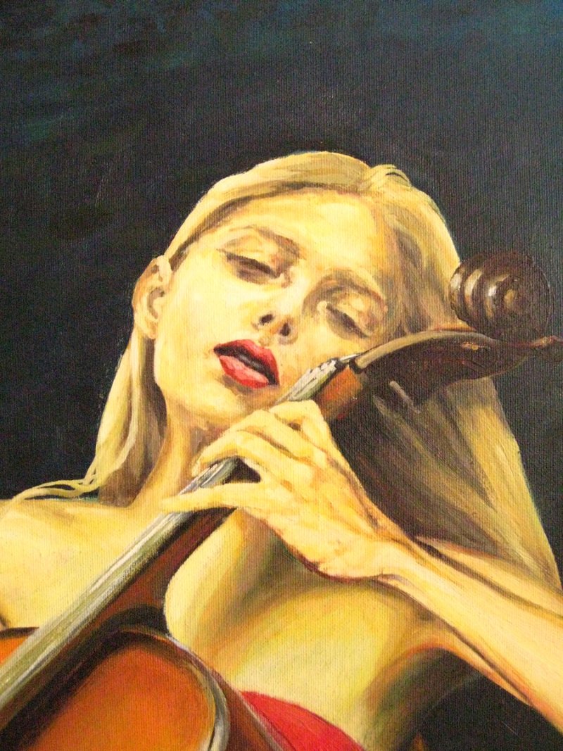 Happiness in Violanchelo, Painting Z&amp;Z galerija
