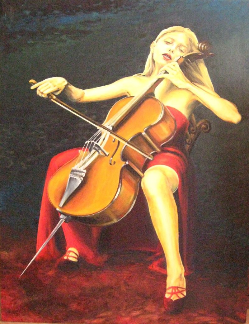 Happiness in Violanchelo, Painting Z&amp;Z galerija