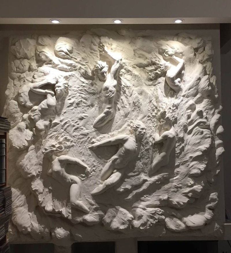 Zidna skulptura, Skulptura Z&amp;Z galerija