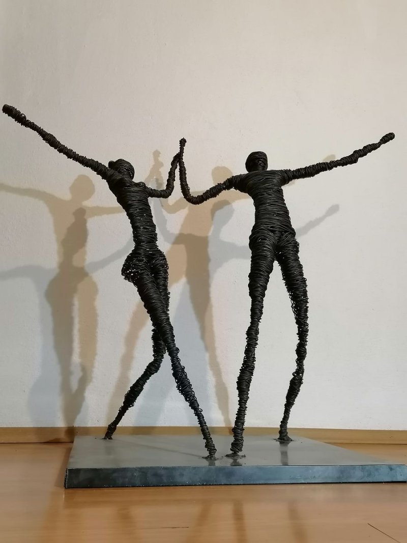 Plesni par, Sculpture Z&amp;Z galerija