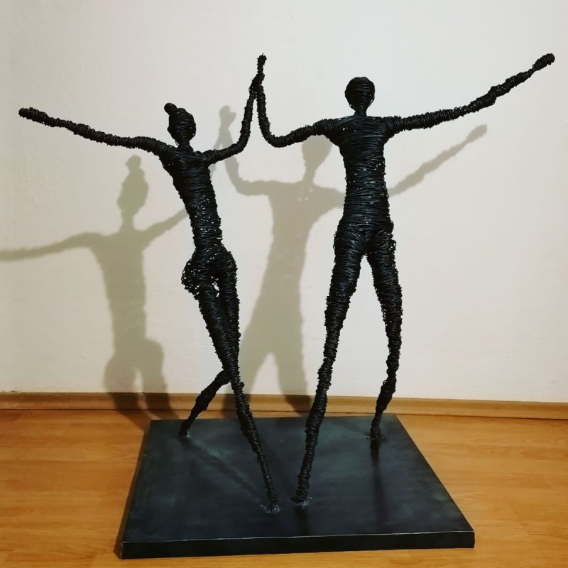 Plesni par, Sculpture Z&amp;Z galerija