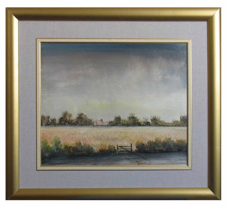 Field of corn, Painting Stojanovic Srba Bos