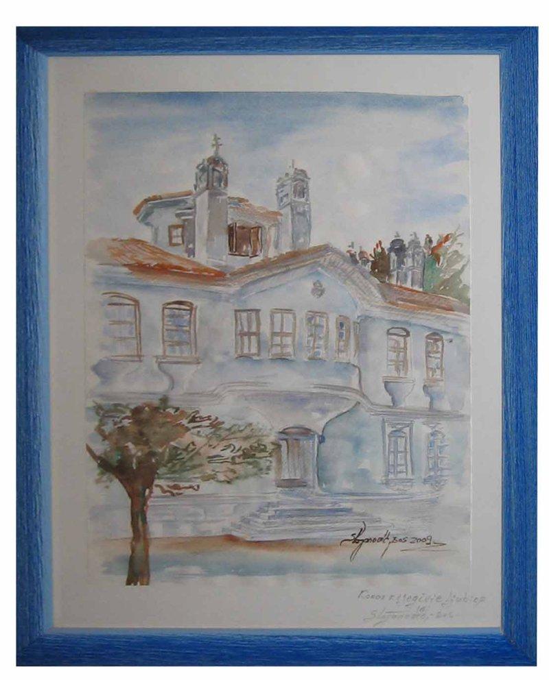 Quarter of princess Ljubica, Painting Stojanovic Srba Bos
