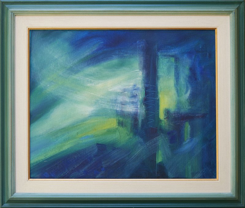 Waiting, Painting Dimitrijević Jadranka