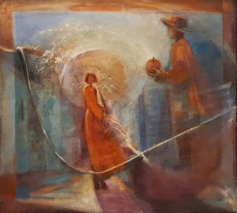 Apple, Painting Dimitrijević Jadranka