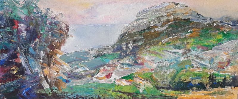 POETRY LANDSCAPE, Painting Dimitrijević Jadranka