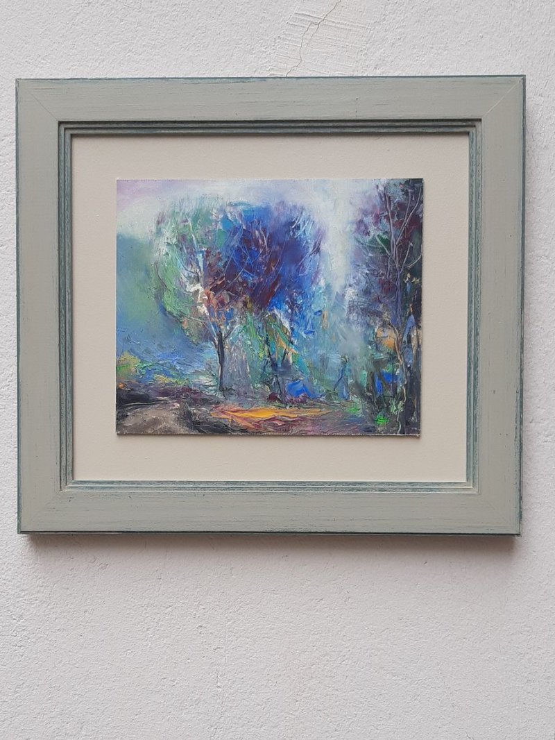 POETRY LANDSCAPE I, Painting Dimitrijević Jadranka