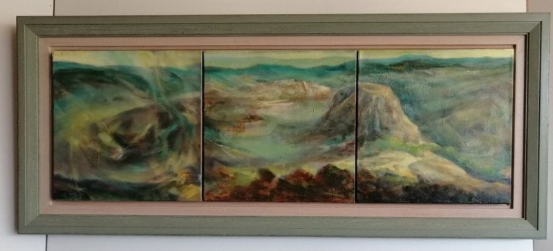 LANDSCAPE, Painting Dimitrijević Jadranka