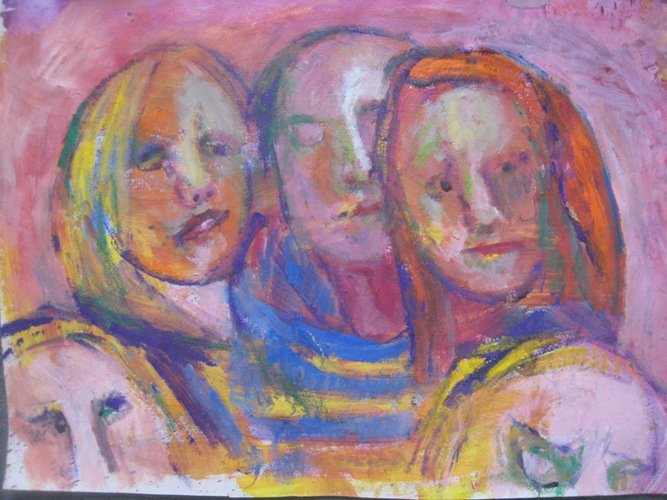 Group portrait 5, Painting Beara Đorđe