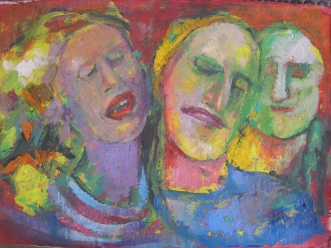 Group portrait 8, Painting Beara Đorđe