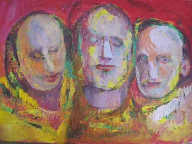 Group portrait 10, Painting Beara Đorđe
