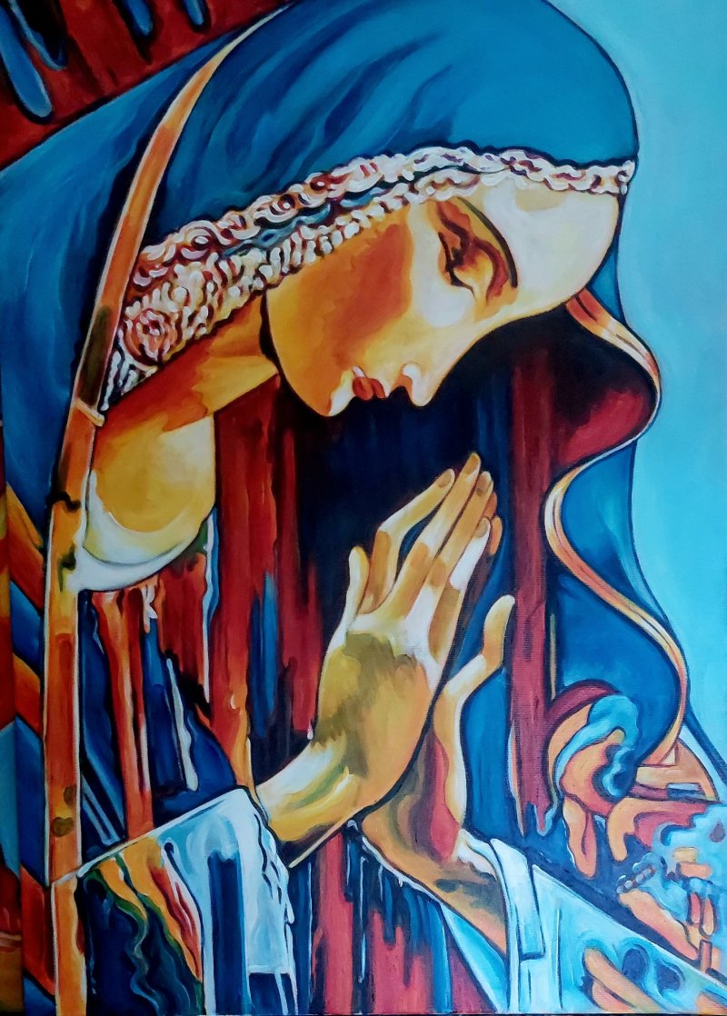 Molitva za Srbiju, Painting Velickovic Snezana