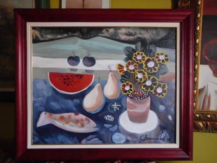 Fruits, Painting Velickovic Snezana