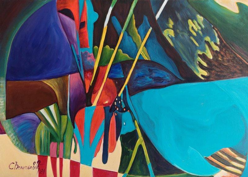 Magicna suma, Painting Velickovic Snezana