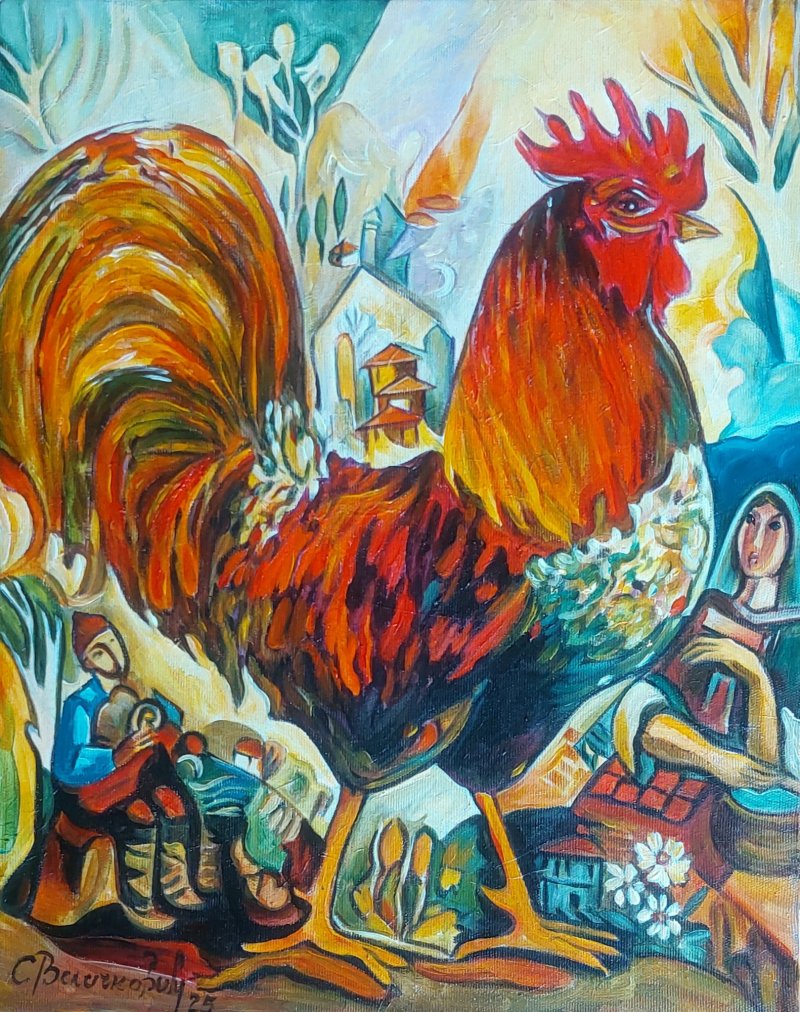 Budjenje, Painting Velickovic Snezana