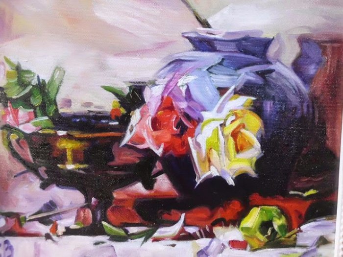 Jesenje ruze, Painting Velickovic Snezana
