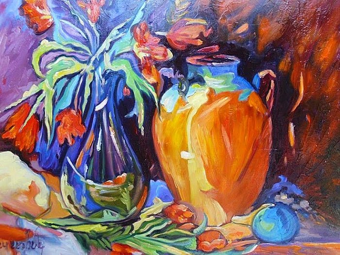 Still Life, Painting Velickovic Snezana