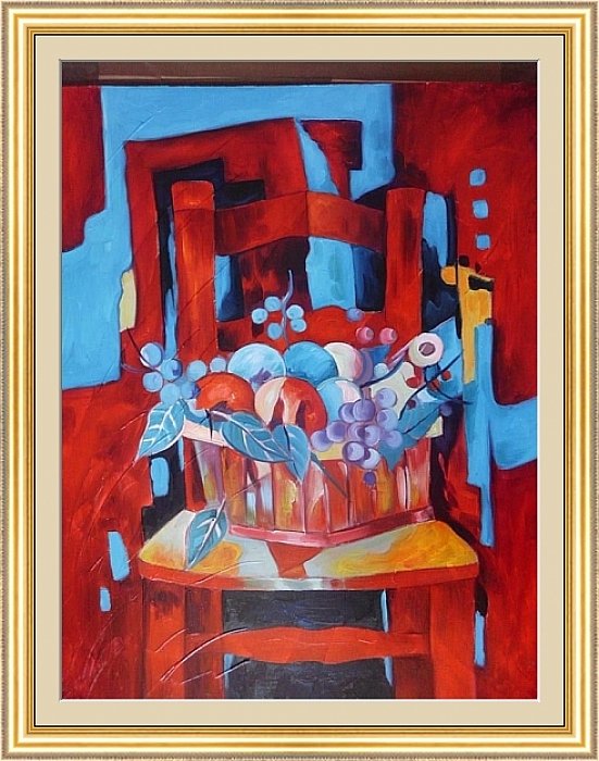 Srvena stolica, Painting Velickovic Snezana