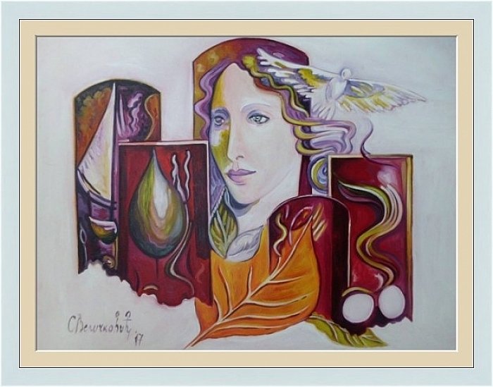 Budjenje Ranog Proleca, Painting Velickovic Snezana