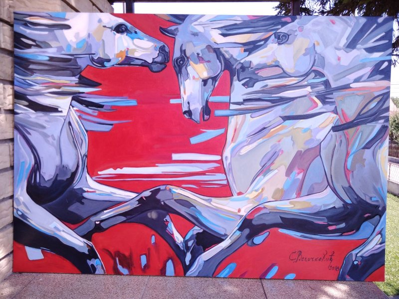 Susreti, Painting Velickovic Snezana