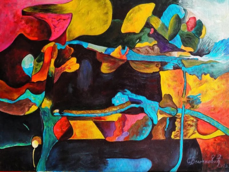 Sumadija, Painting Velickovic Snezana