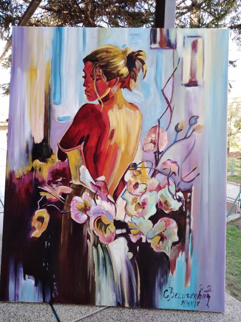 Budjenje Proleca, Painting Velickovic Snezana