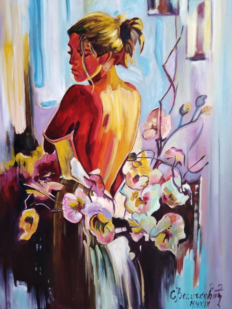 Budjenje Proleca, Painting Velickovic Snezana