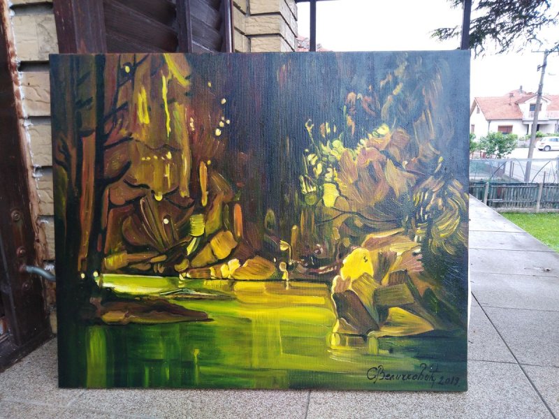 Sumski zdenac, Painting Velickovic Snezana