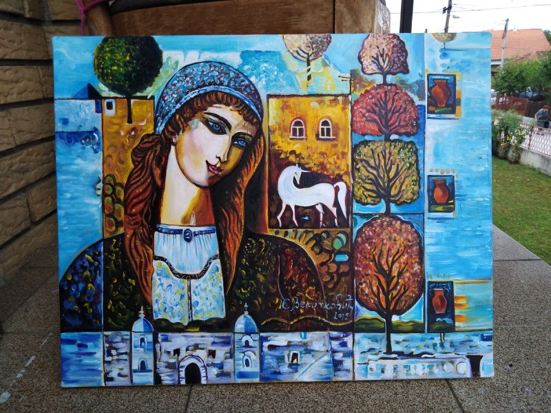 Jefimija, Painting Velickovic Snezana