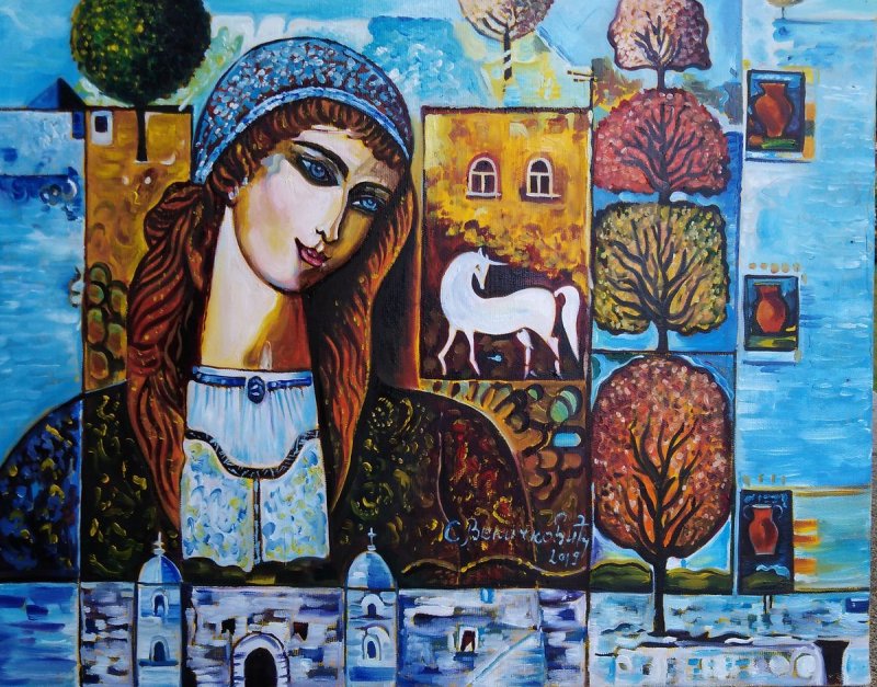 Jefimija, Painting Velickovic Snezana