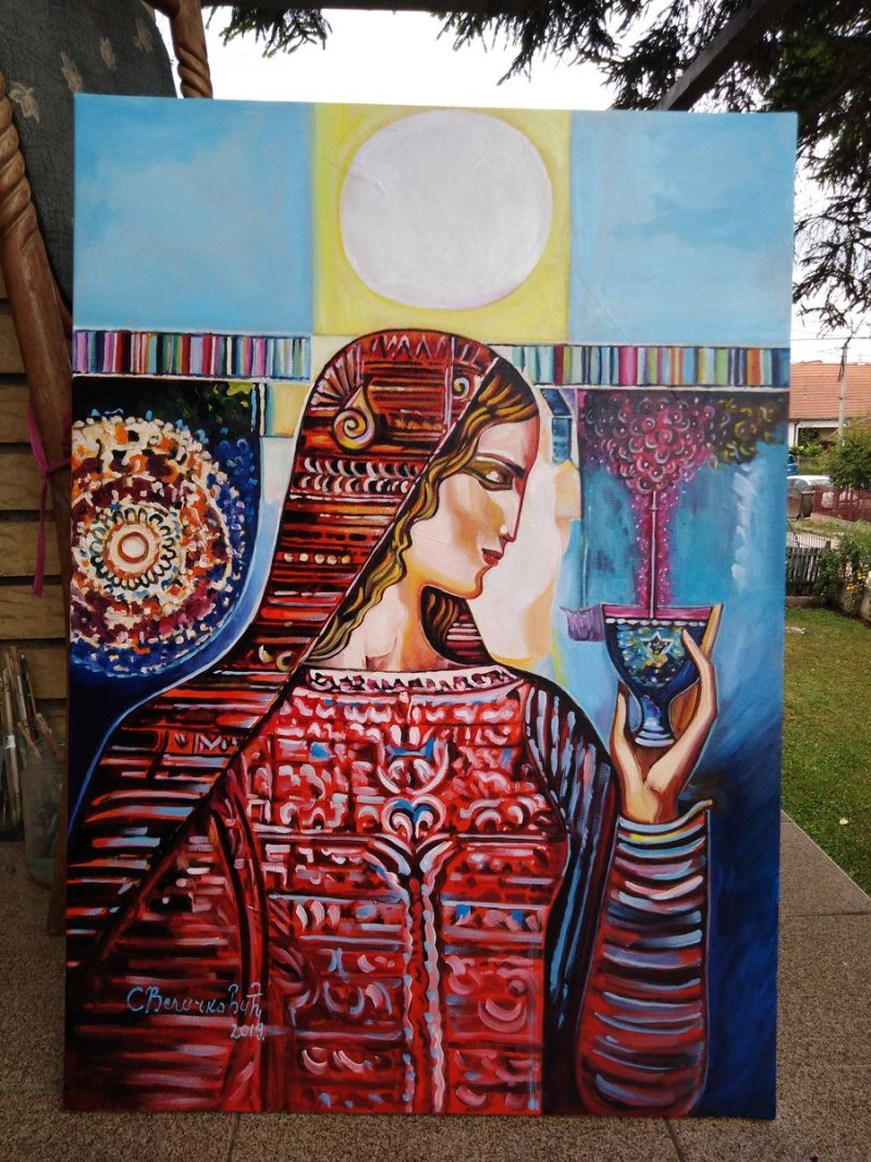 Simonida, Painting Velickovic Snezana
