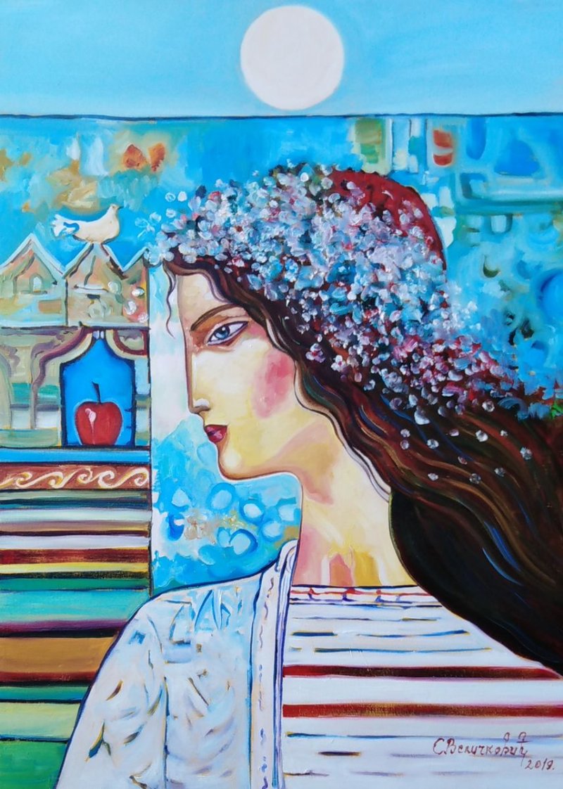 Nika, boginja pobede, Painting Velickovic Snezana