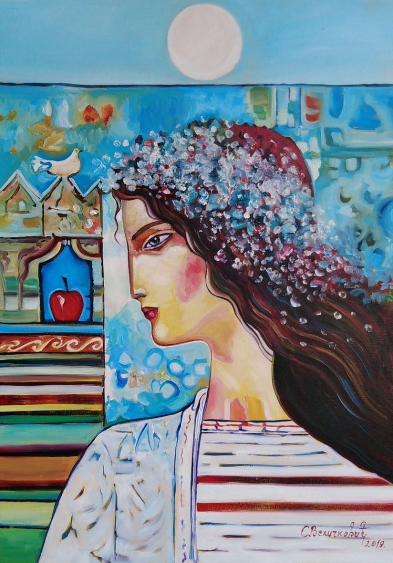 Nika, boginja pobede, Painting Velickovic Snezana