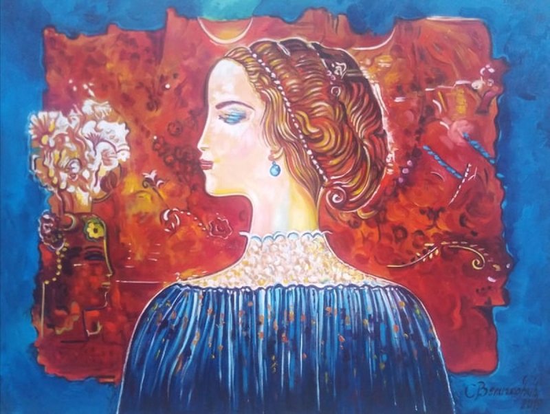 Boginja Meseca, Painting Velickovic Snezana