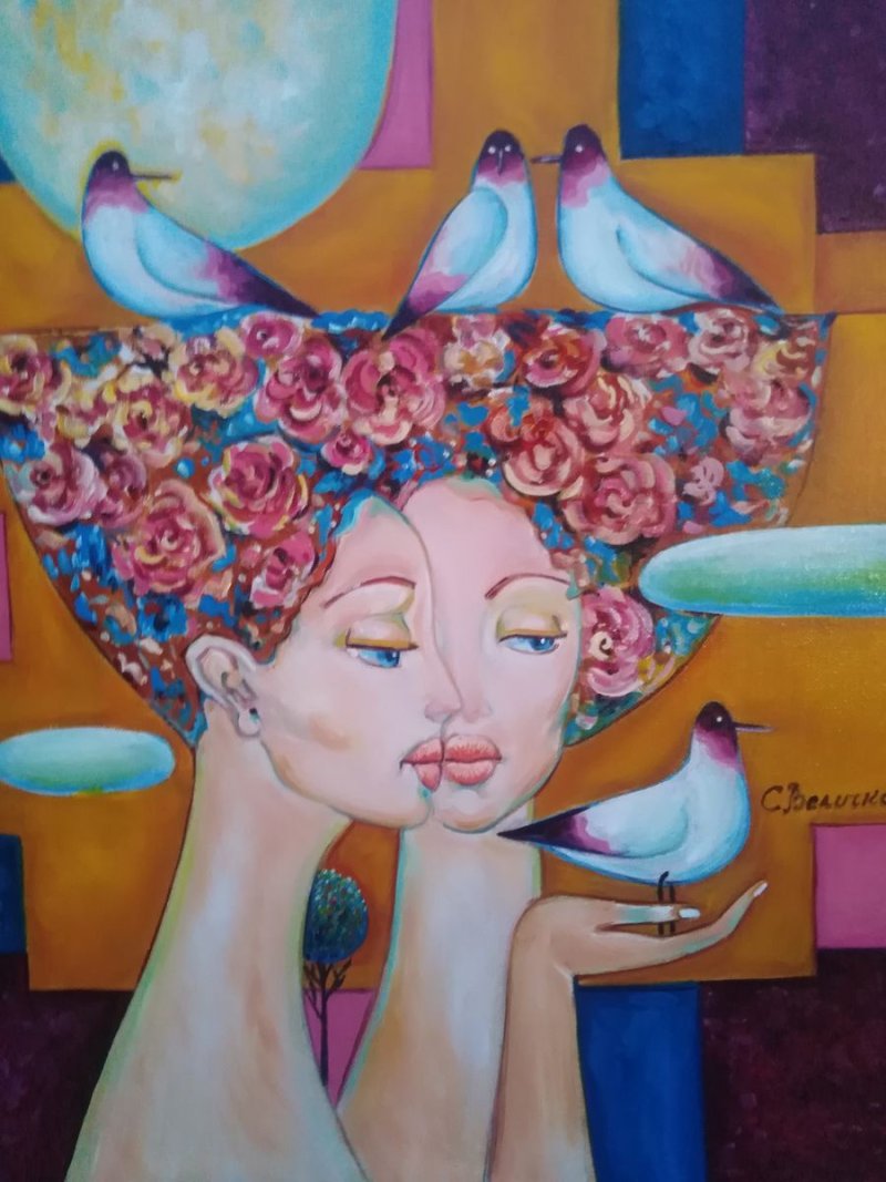 Toplina doma, Painting Velickovic Snezana