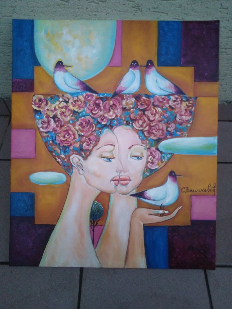 Toplina doma, Painting Velickovic Snezana