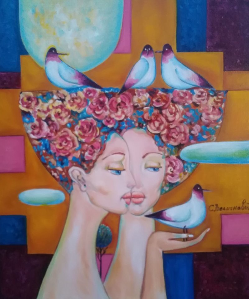Toplina doma, Painting Velickovic Snezana