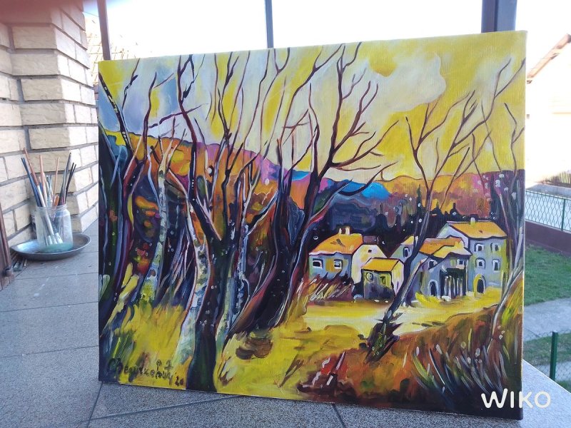 Zlatna dolina, Painting Velickovic Snezana