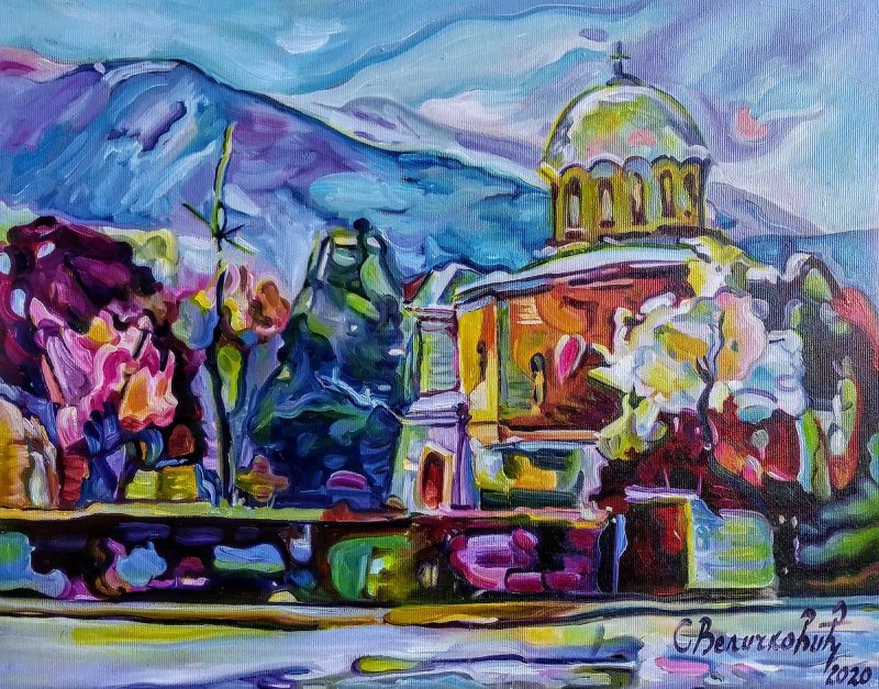 Molitveno prolece, Slika Velickovic Snezana