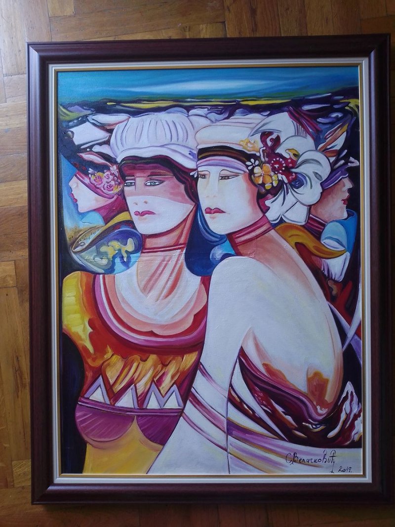 April, Painting Velickovic Snezana