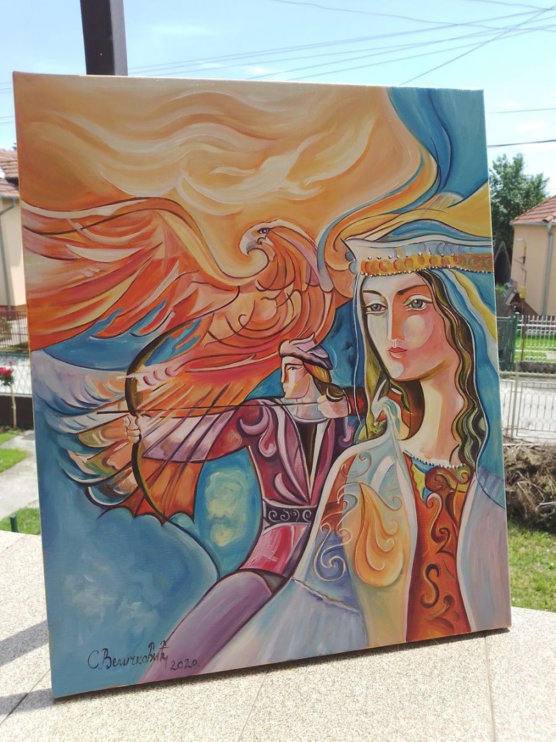 Kavaz, Slika Velickovic Snezana